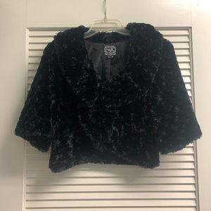 Winter Formal Short Sleeve Coat